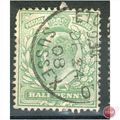GB stamps 1902-10 -1/2d SG215 Sussex cancel 2