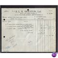 B L K HOUSTON LTD,COLMORE ST,BIRMINGHAM, 25JUN1954