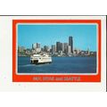 Washington State Ferries MV HYAK Postcard by Sm...