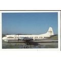 Aviation STAF LOCKHEED L-188CF ELECTRA Postcard...