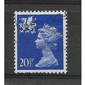Wales.W53 20 1/2p Ultramarine.Fine Used.Mar19b