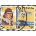 AUSTRALIA, AIR, Trans Pacific, Charles Ulm, yellow 1978, 18c