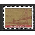 PORTUGAL 1966 SALAZAR BRIDGE LISBON 1e RED AND ...