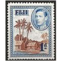 Fiji 1938 SG250 1d Brown & Blue Mounted Mint . ...