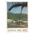 MIJAS,COSTA DEL SOL..used vintage postcard. 199...