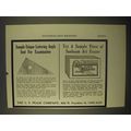 1922 C.F. Pease Lettering Angle, Sunbeam Art Er...