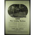 1922 Landis Plain Grinding Machines Ad
