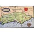 Vintage GB PC 1963 - Sussex and Surroundings Map