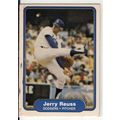 1982 Fleer baseball card 18 Jerry Reuss UER- Do...