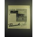 1949 Bermuda Tourism Advertisement - Here you'l...