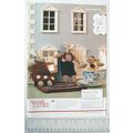 Vintage pattern: bunny family picnic, DK