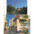 Crete Krete Rethymno Architecture 3x Postcard s