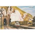 Golden Arrow Steam Train Postcard (QT070)