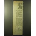 1960 Merrill Lynch Ad - Poles Apart