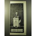 1960 Ballantine's Scotch Ad - Make friends with time to make triumphant whisky