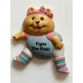FRIDGE MAGNET - FIGHT THE FLAB
