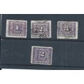 Canada stamps. A few early Postage dues. 1906 &...