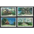 China Dai Architecture 4v 1998 MNH SG#4281-4284...