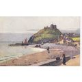 A647 CRICCIETH CASTLE. ART POSTCARD . STEPHENSO...