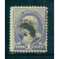 Used 212 1c Benjamin Franklin Average Plus M01420