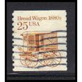 Used 2136 25c Bread Wagon Fine RA2471