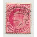 INDIA 1902 KE7 ONE ANNA CROSS ROAD POSTMARK