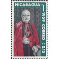 NICARAGUA, Cardinal Spellman, blue-green 1959, ...