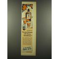 1940 Old Mr. Boston Apricot Nectar Ad - Richness