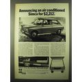 1971 Simca 1204 2-Door Sedan Ad - Air Conditioned