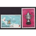 Barbados 1976 SG 259-60 UMM - Sport/Cricket (E-...