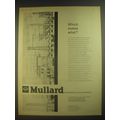 1960 Mullard Electronics Ad - Which makes what?