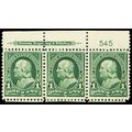 279, Mint NH PL# Strip of Three Stamps CV $85+ ...