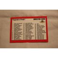 1992 G.S.S Legends of Indy NO. 100 DIRECTOR CARD