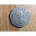 Jersey 1987 Elizabeth ll 50p Coin