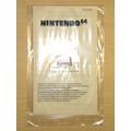 Consumer Information NUS-EUR-5 Nintendo 64 PAL ...