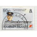 SOLOMON ISLANDS 1995 WAR END JAPAN NAVY SHIP AK...