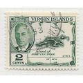 VIRGIN ISLANDS BRITISH 1952 KG6 JOST VAN DYKE 2...