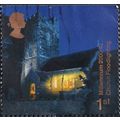 GB, Floodlit Church, blue 2000, First