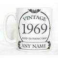Vintage 1969 Aged To Perfection Mug PERSONALISE...