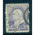 Used 212 1c Benjamin Franklin Fine M01570