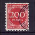 GERMANY 1923 SG 262 200M RED FINE USED