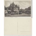 Holland Nieuwmarkt met Waaggebouw Amsterdam 192...