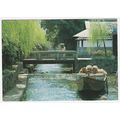 Postcard Takasegawa canal, Kyoto, Japan. Unposted