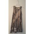 Pre-Owned Women’s Grey & Black Snake Print Sun ...