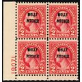 646, Mint NH F-VF 2¢ Plate Block of Four - Stua...