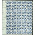 Wheels of Freedom Sheet of Fifty Four Cent Post...