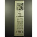 1932 3-in-One Oil Ad - Use right oil to save re...