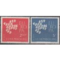 Luxembourg 1961 Michel 647 - 648 Neuf ** Cote (...