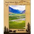 Denali National Park with Bear Laser Engraved W...
