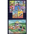 Lesotho 861-870 MNH Disney Games Pin The Tail O...
